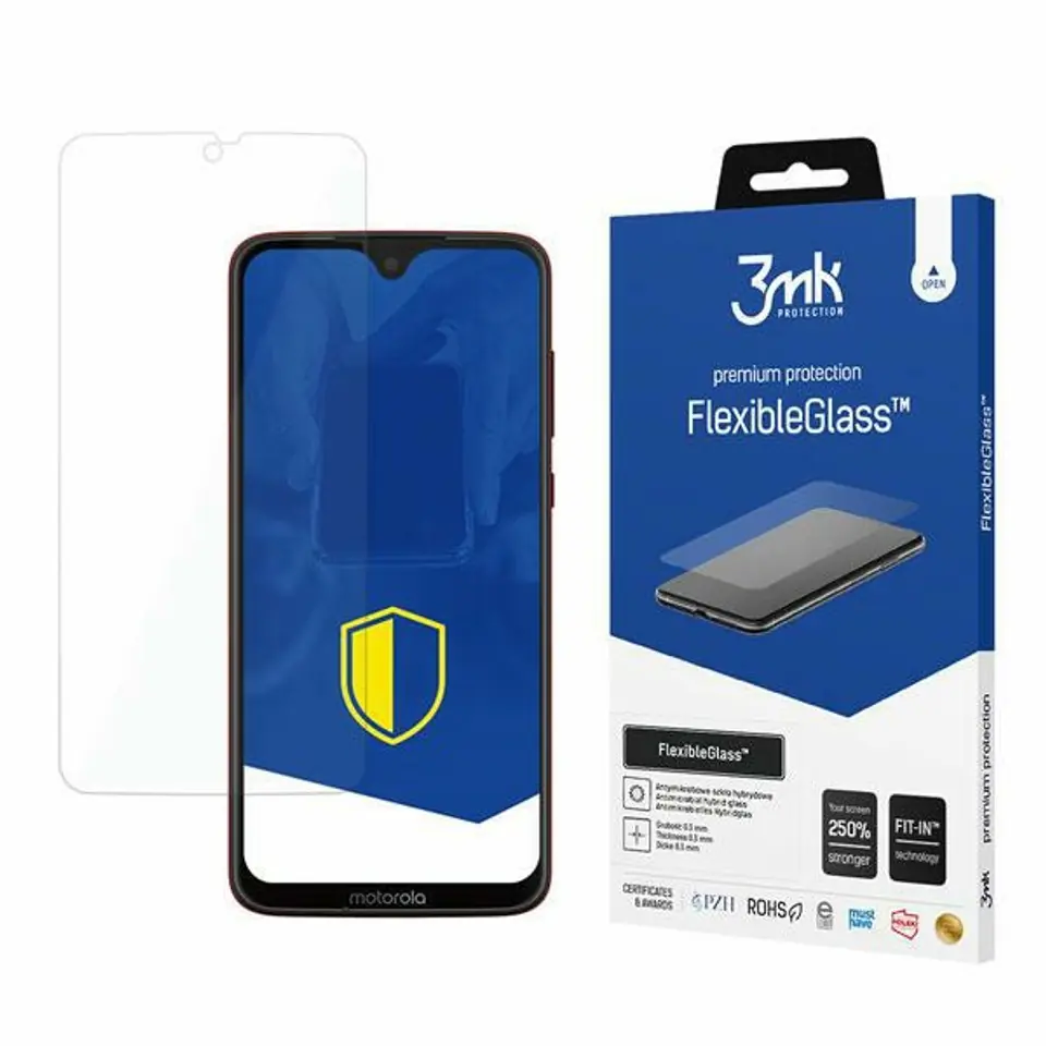 ⁨3MK FlexibleGlass Moto G7 Plus Szkło Hybrydowe⁩ w sklepie Wasserman.eu