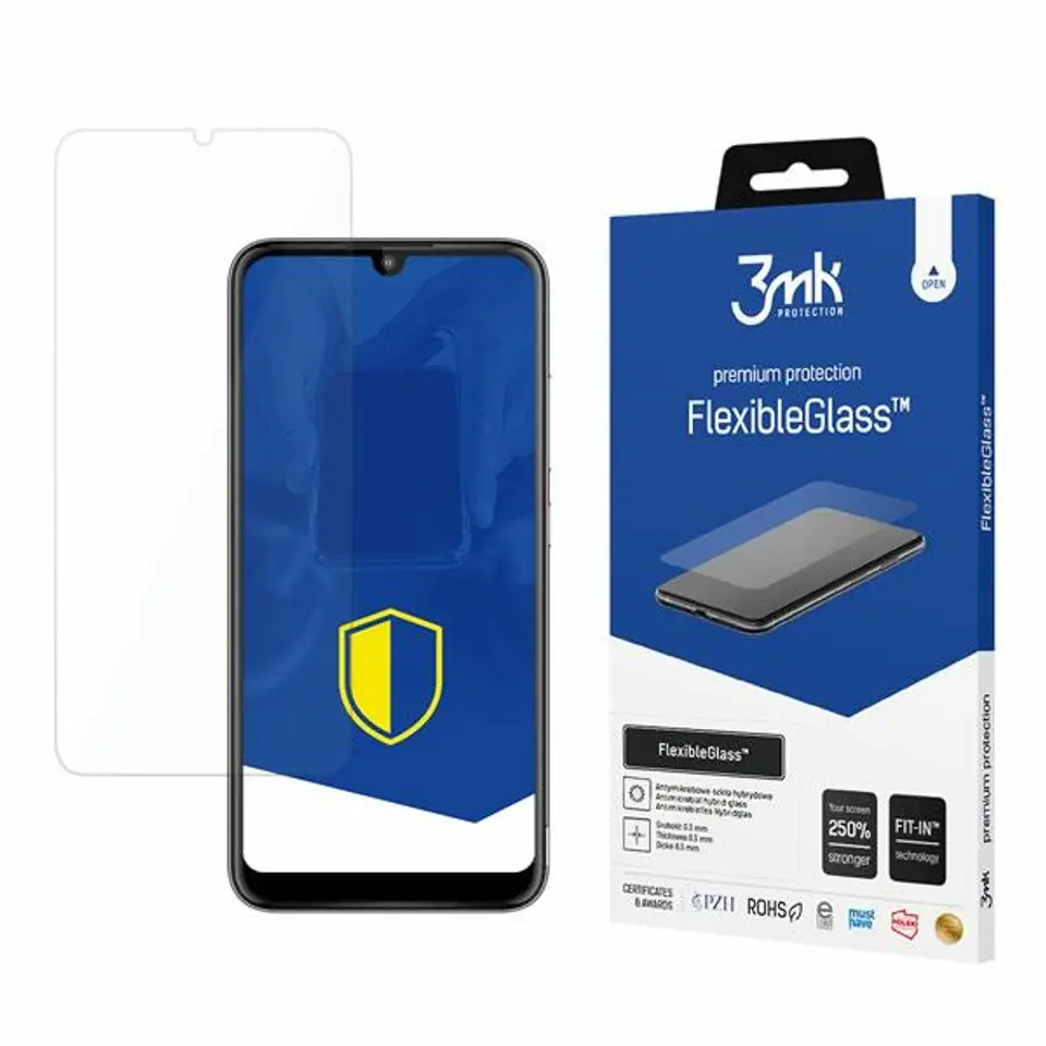 ⁨3MK FlexibleGlass Motorola Moto E6 Plus Szkło Hybrydowe⁩ w sklepie Wasserman.eu