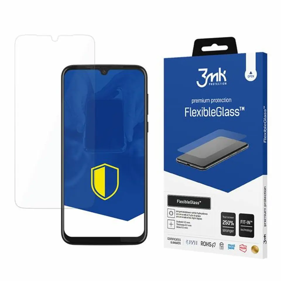 ⁨3MK FlexibleGlass Motorola Moto G8 Plus Hybrid Glass⁩ at Wasserman.eu