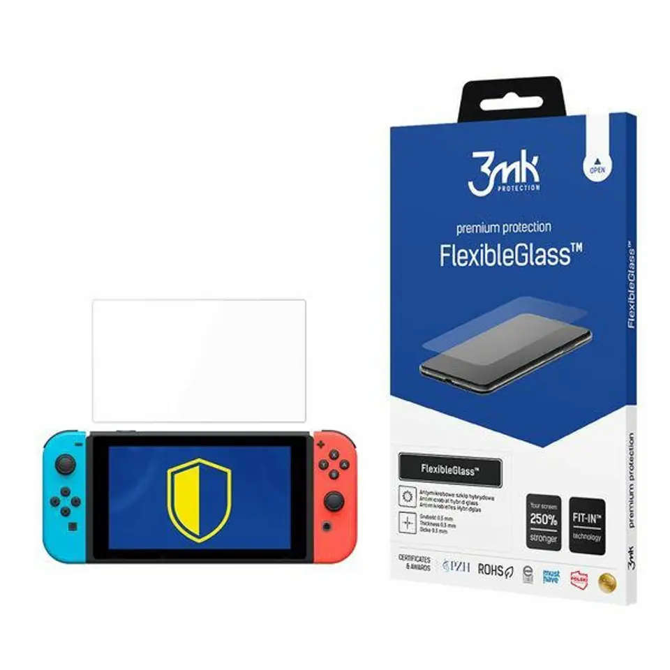 ⁨3MK FlexibleGlass Nintendo Switch Hybrid Glass⁩ at Wasserman.eu