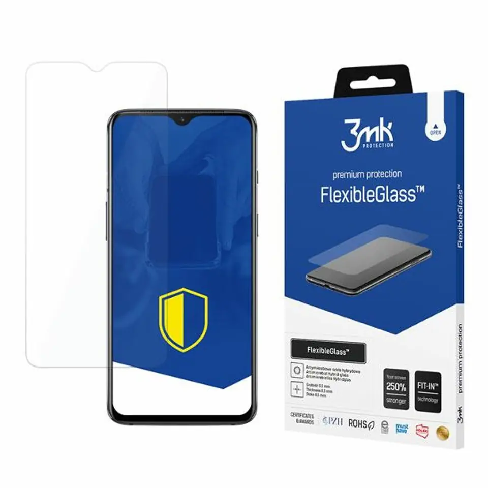 ⁨3MK FlexibleGlass OnePlus 7 Hybrid Glass⁩ at Wasserman.eu