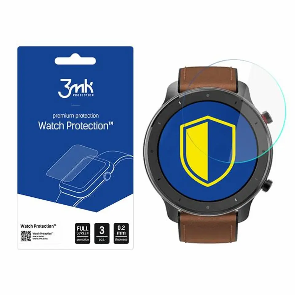 ⁨3MK FlexibleGlass Xiaomi Amazfit GTR 47 mm⁩ at Wasserman.eu