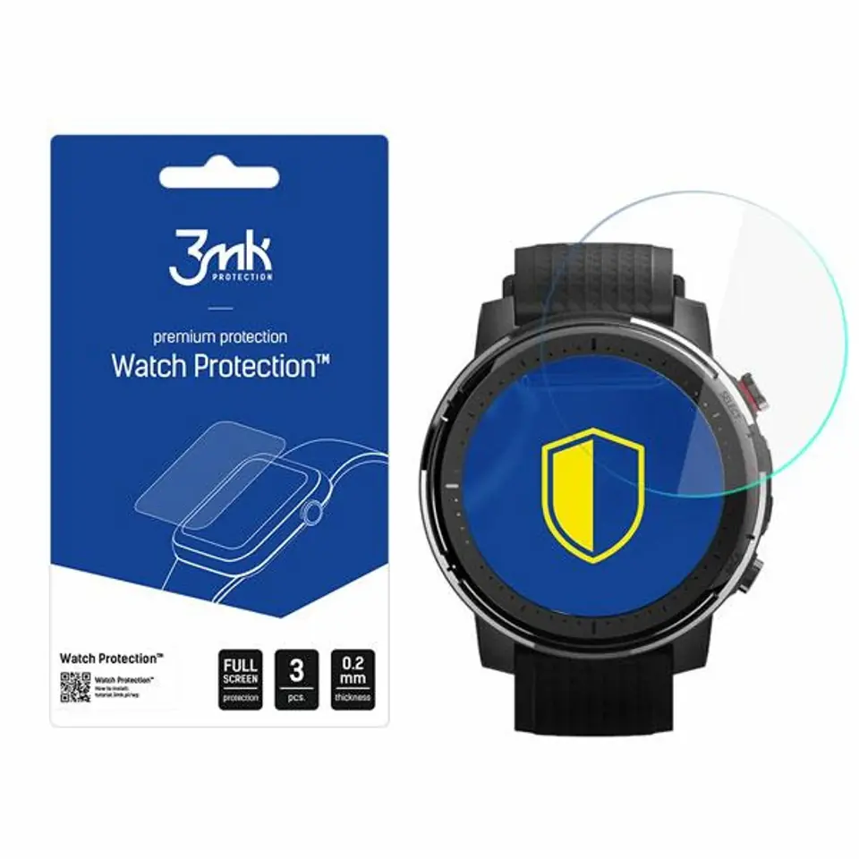 ⁨3MK FlexibleGlass Watch Xiaomi AmazfitStratos 3 Szkło Hybrydowe⁩ w sklepie Wasserman.eu