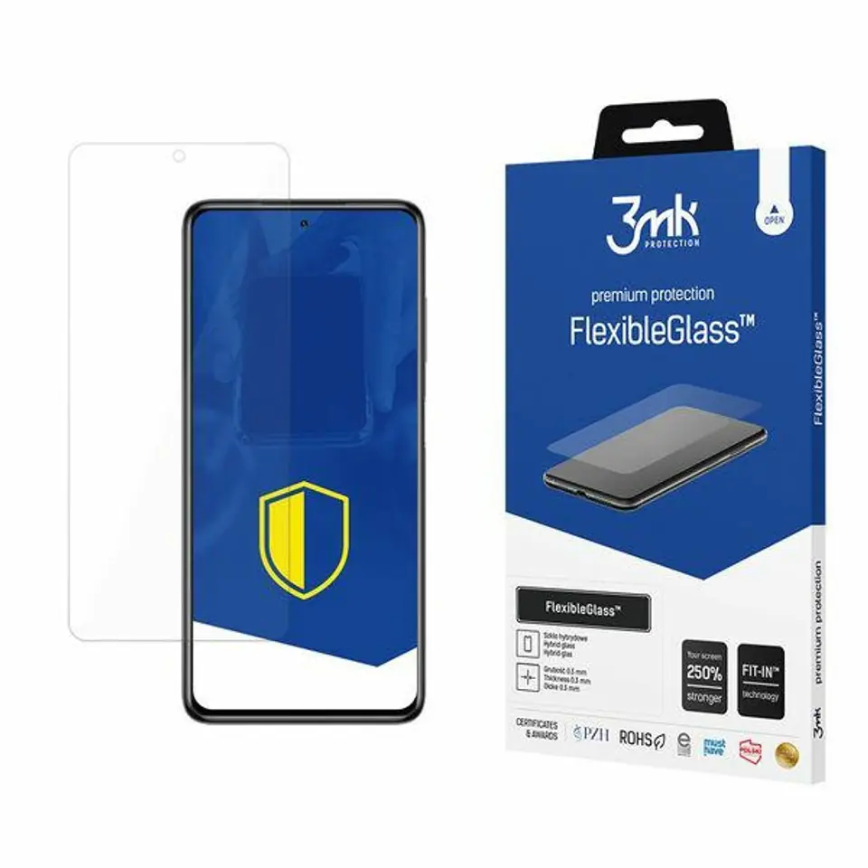 ⁨3MK FlexibleGlass Xiaomi Poco X3 Szkło Hybrydowe⁩ w sklepie Wasserman.eu