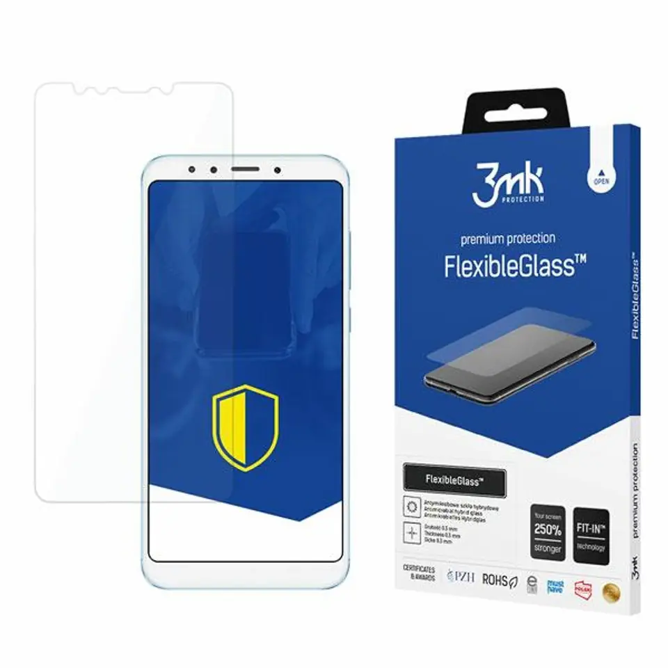 ⁨3MK FlexibleGlass Xiaomi Redmi 5 Hybrid Glass⁩ at Wasserman.eu