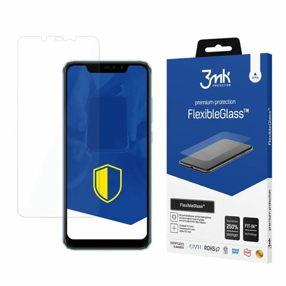 ⁨3MK FlexibleGlass Xiaomi Redmi Note 6 Pr o Global Hybrid Glass⁩ at Wasserman.eu