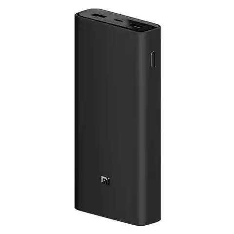 ⁨Xiaomi Mi Power Bank 20000mAh 50W czarny/black bateria zawnętrzna 34108⁩ w sklepie Wasserman.eu