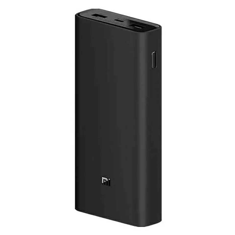 ⁨Xiaomi Mi Power Bank 20000mAh 50W czarny/black bateria zawnętrzna 34108⁩ w sklepie Wasserman.eu