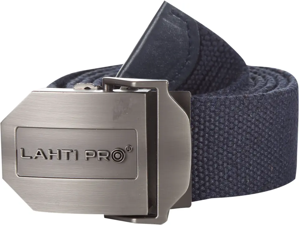 WEBBING BELT NAVY BLUE, SIZE UNIVERSAL, LAHTI at Wasserman.eu