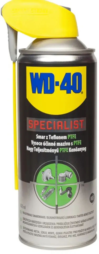 ⁨WD-40 SPECIALIST SMAR TEFLONOWY  PTFE 400ML AEROZOL⁩ w sklepie Wasserman.eu