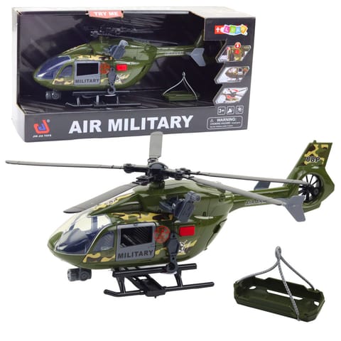 ⁨Helikopter Wojskowy Militarny Hak Nosze Światła Dźwięki 1:12⁩ w sklepie Wasserman.eu