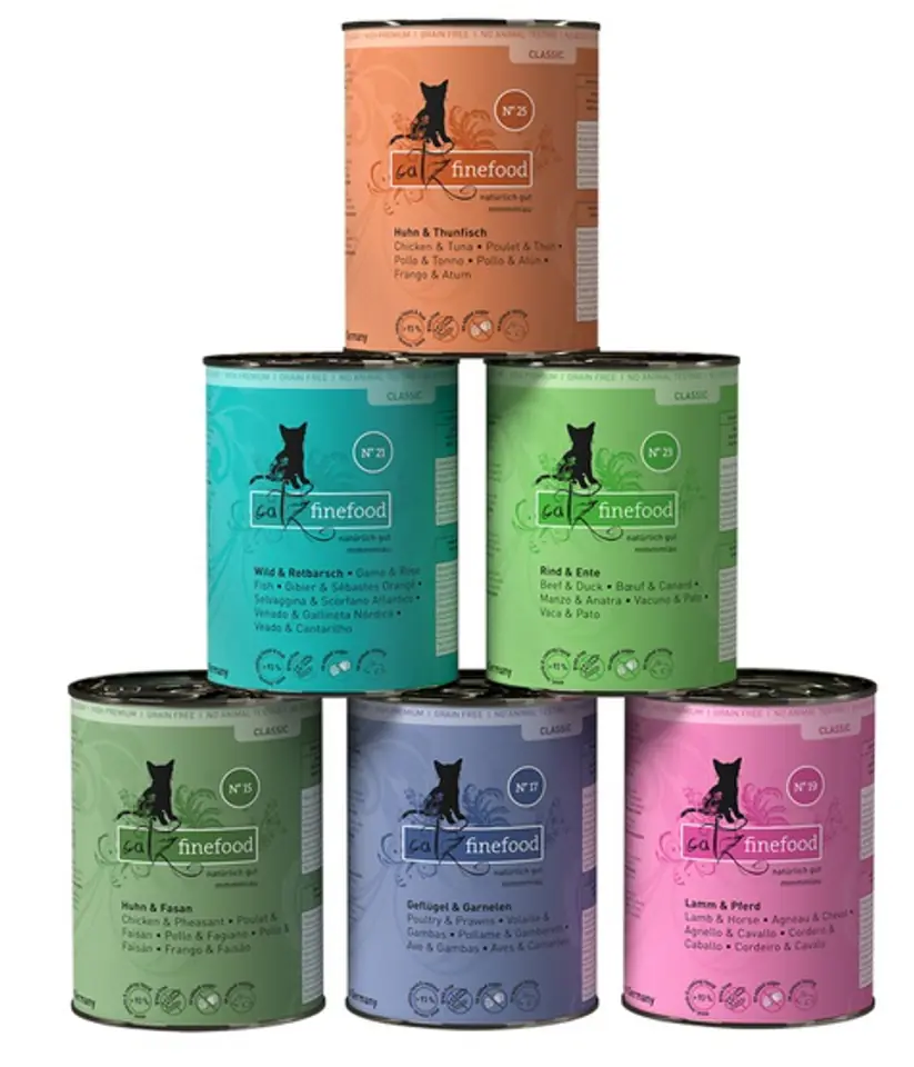 ⁨Catz Finefood Classic Collection II cans N.15-25 6x400g⁩ at Wasserman.eu