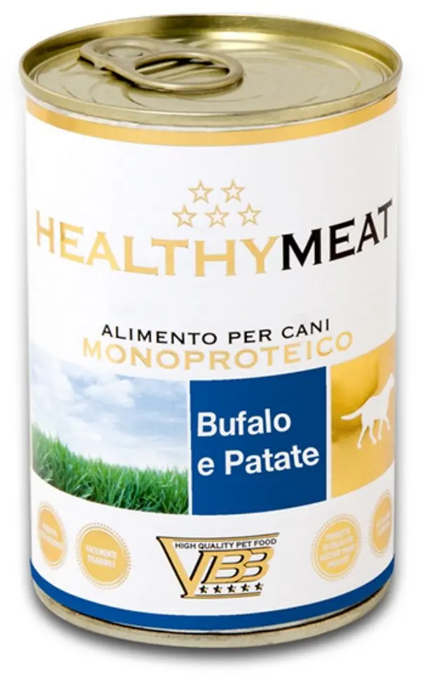 ⁨Healthy Meat Pies Mono Bawół i ziemniak puszka 400g⁩ w sklepie Wasserman.eu