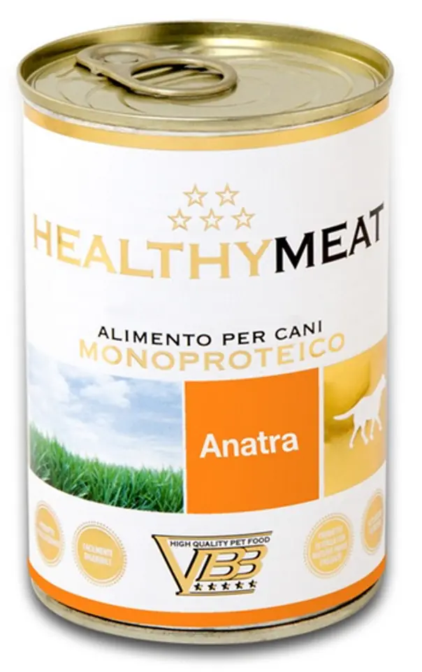 ⁨Healthy Meat Pies Mono Kaczka puszka 400g⁩ w sklepie Wasserman.eu