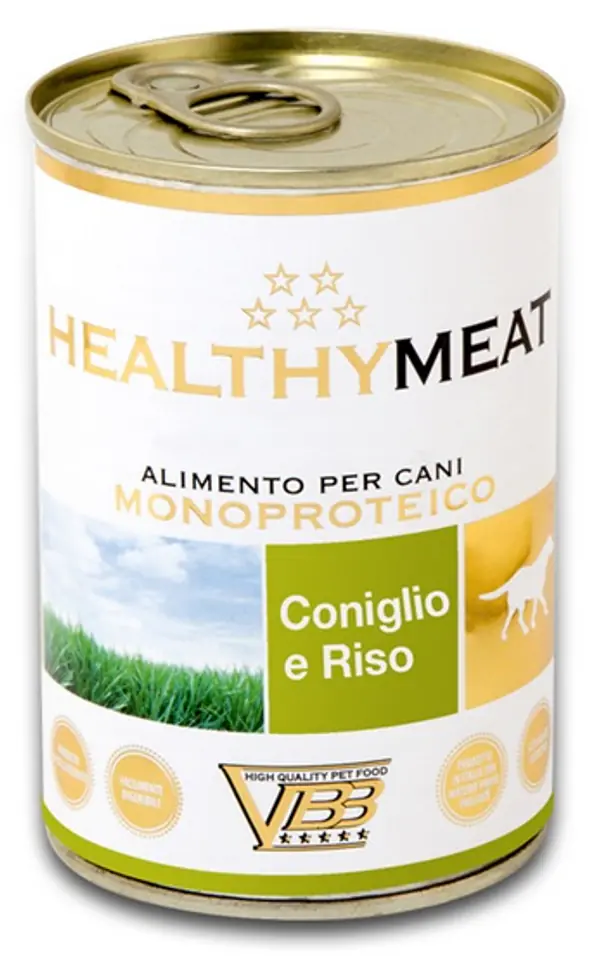 ⁨Healthy Meat Pies Mono Królik i ryż puszka 400g⁩ w sklepie Wasserman.eu