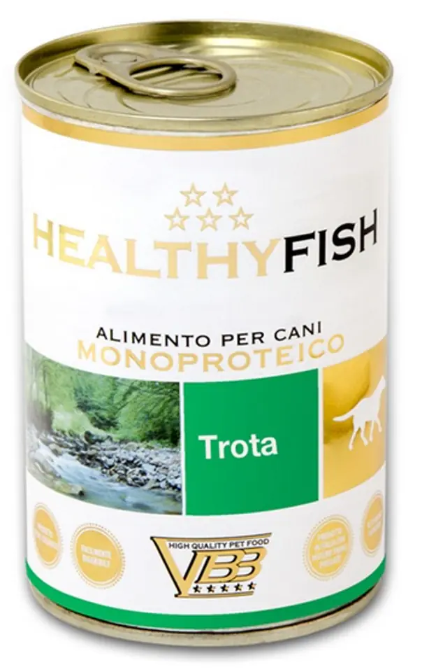 ⁨Healthy Meat Pies Mono Pstrąg puszka 400g⁩ w sklepie Wasserman.eu