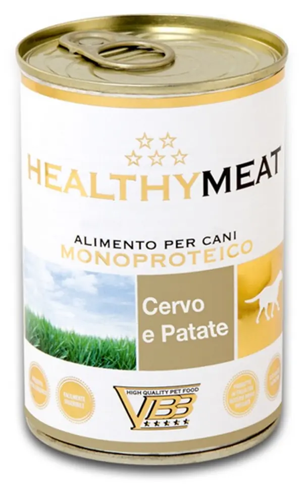 ⁨Healthy Meat Pies Mono Jeleń i ziemniak puszka 400g⁩ w sklepie Wasserman.eu