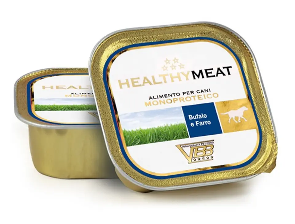 ⁨Healthy Meat Pies Mono Bawół i orkisz tacka 150g⁩ w sklepie Wasserman.eu
