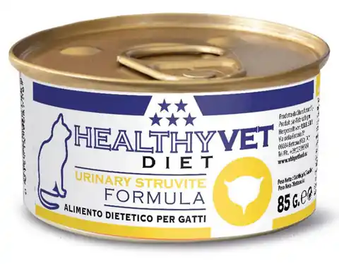 ⁨Healthy Vet Diet Kot Urinary Struvite Formula puszka 85g⁩ w sklepie Wasserman.eu