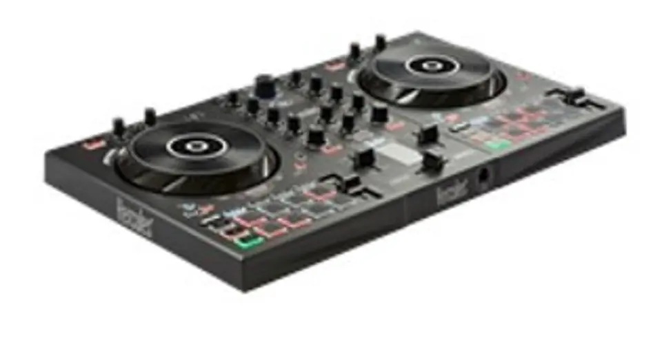Konsola DJ Inpuls 300, kontroler DJ ze złączem USB, 2 ścieżki, 16 padów i karta dźwiękowa, oprogramowanie i samouczki w zestawie w sklepie Wasserman.eu