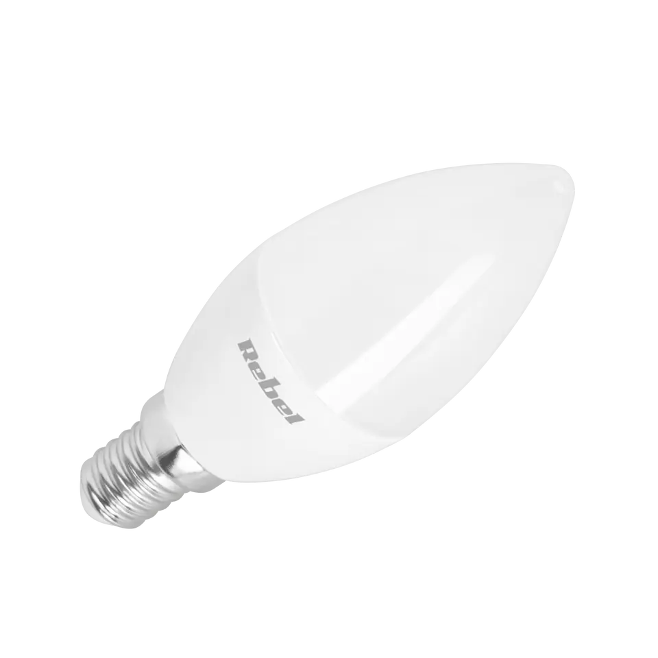 ⁨Lampa Led Rebel świeca 8W, E14, 4000K, 230V⁩ w sklepie Wasserman.eu