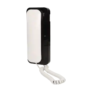 ⁨Mandantenfähiges Uniphone für digitale Installationen SMART D, CYFRAL, weiß-schwarz⁩ im Wasserman.eu