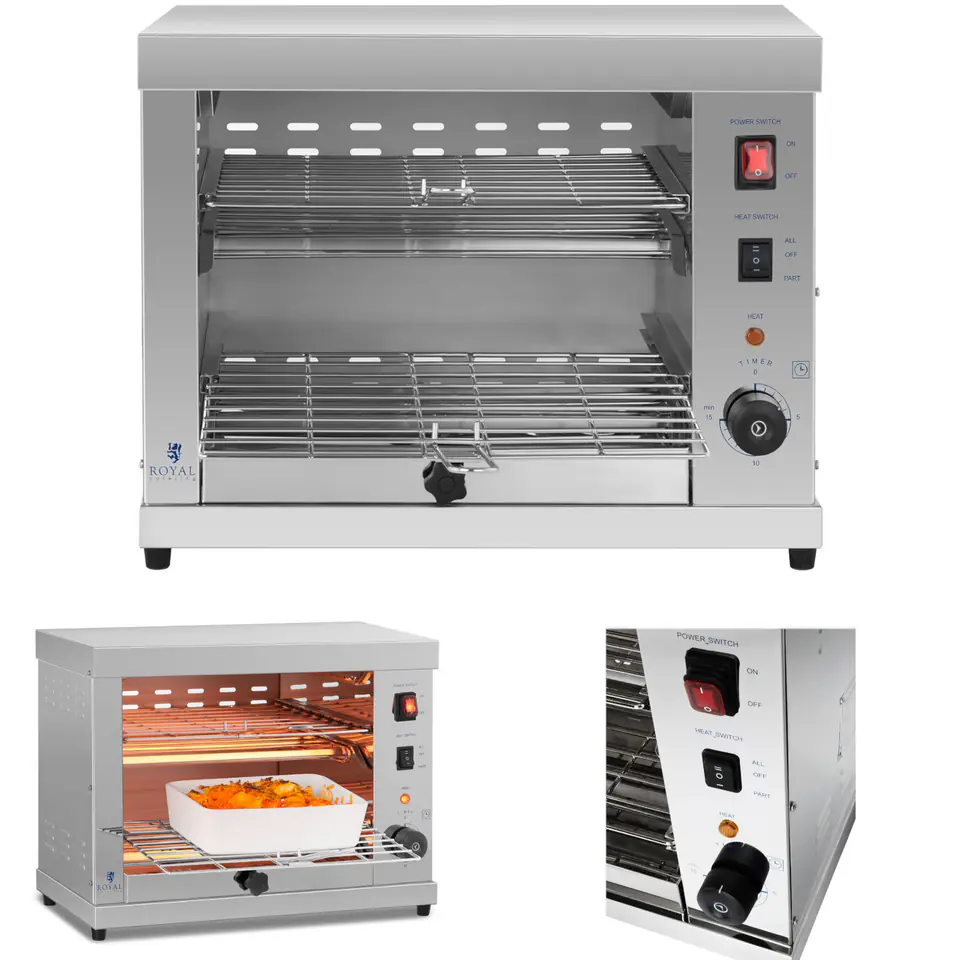 ⁨Double toaster salamander 3250W⁩ at Wasserman.eu