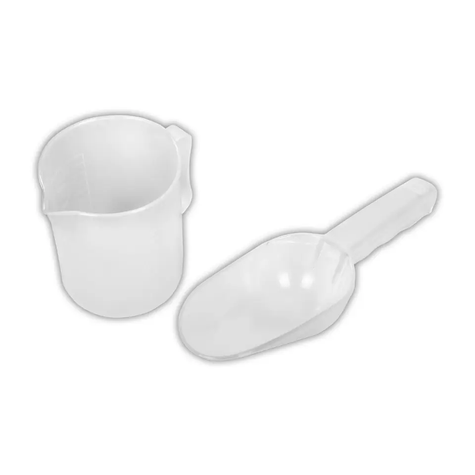⁨Szufelka i dozownik do maszyny do popcornu Royal Catering⁩ w sklepie Wasserman.eu