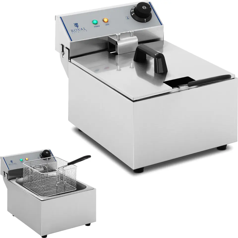 ⁨Single electric fryer 5L⁩ at Wasserman.eu