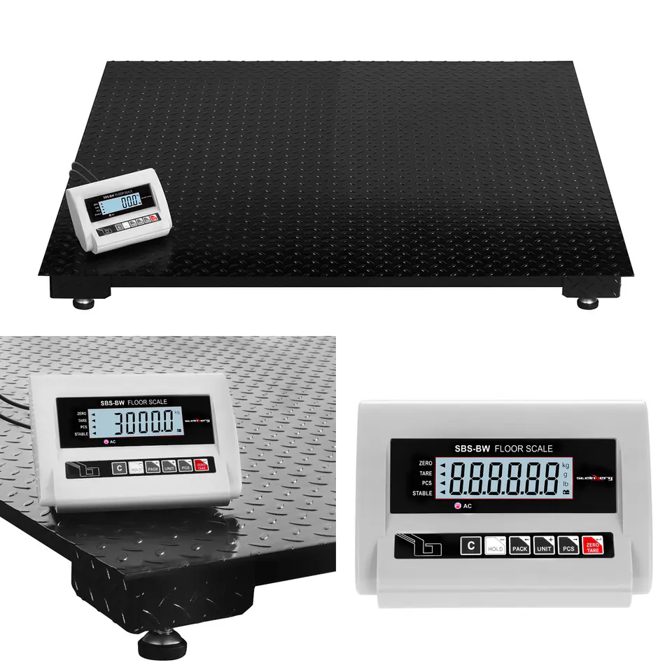 ⁨Pallet platform scale for warehouse up to 3 Ton 3T⁩ at Wasserman.eu