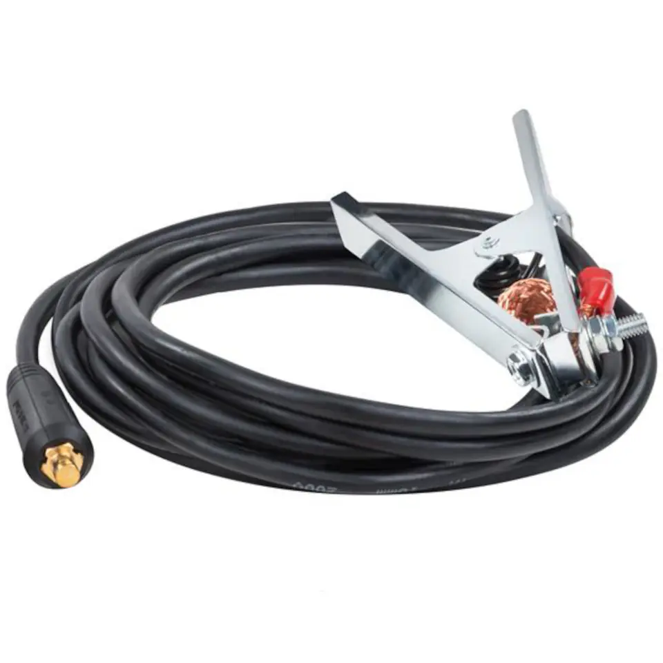 ⁨Ground cable with clamp for welding machines 250A⁩ at Wasserman.eu