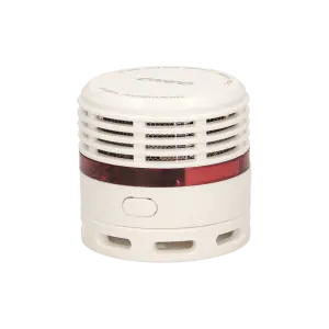 ⁨MINI battery smoke detector with integrated battery⁩ at Wasserman.eu