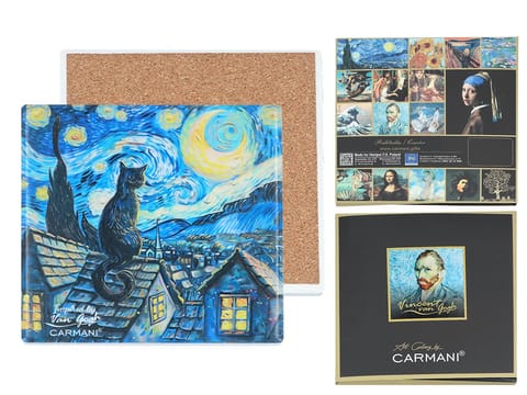 ⁨Podkładka ceramiczna - Inspirowane malarstwem V. van Gogh (CARMANI)⁩ w sklepie Wasserman.eu