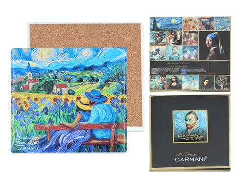 ⁨Podkładka ceramiczna - Inspirowane malarstwem V. van Gogh (CARMANI)⁩ w sklepie Wasserman.eu