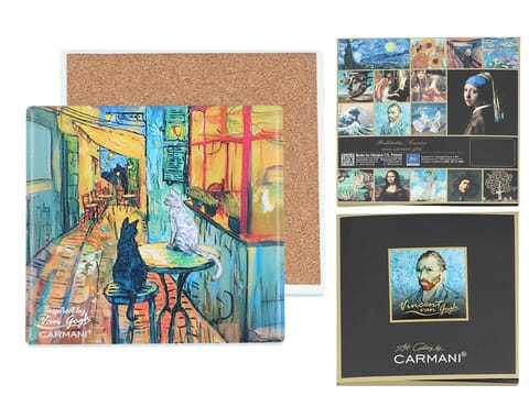 ⁨Podkładka ceramiczna - Inspirowane malarstwem V. van Gogh (CARMANI)⁩ w sklepie Wasserman.eu