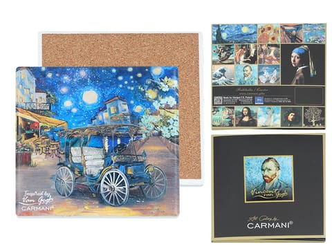 ⁨Podkładka ceramiczna - Inspirowane malarstwem V. van Gogh (CARMANI)⁩ w sklepie Wasserman.eu