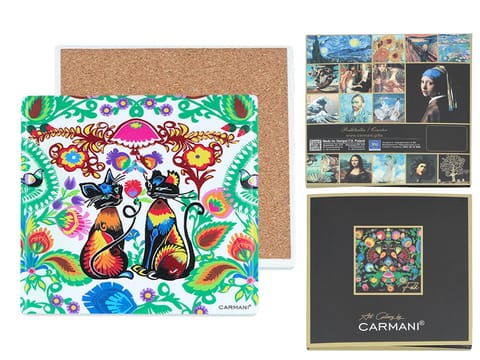 ⁨Podkładka ceramiczna - Folk (CARMANI)⁩ w sklepie Wasserman.eu