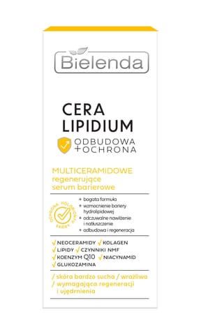 ⁨BIELENDA Cera Lipidium Odbudowa + Ochrona Multiceramidowe regenerujące serum barierowe 30 ml⁩ w sklepie Wasserman.eu