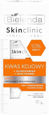 ⁨BIELENDA Professional Skin Clinic Kwas kojowy Serum korygująco – rozjaśniające 30 ml⁩ w sklepie Wasserman.eu