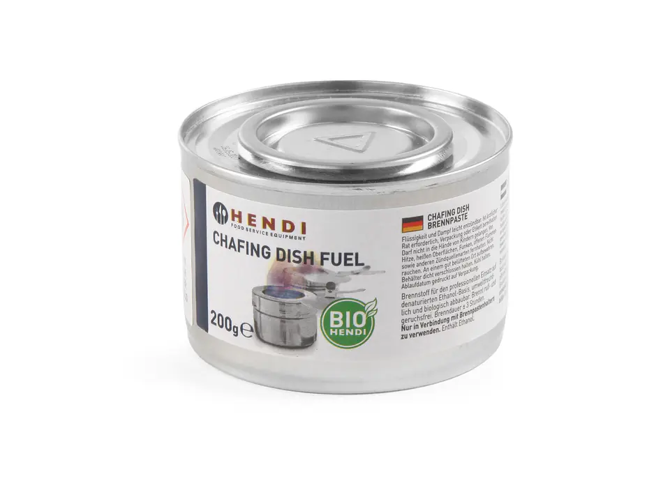 ⁨Paste for food heaters - ethanol can 48 x 200g - Hendi 194546⁩ at Wasserman.eu