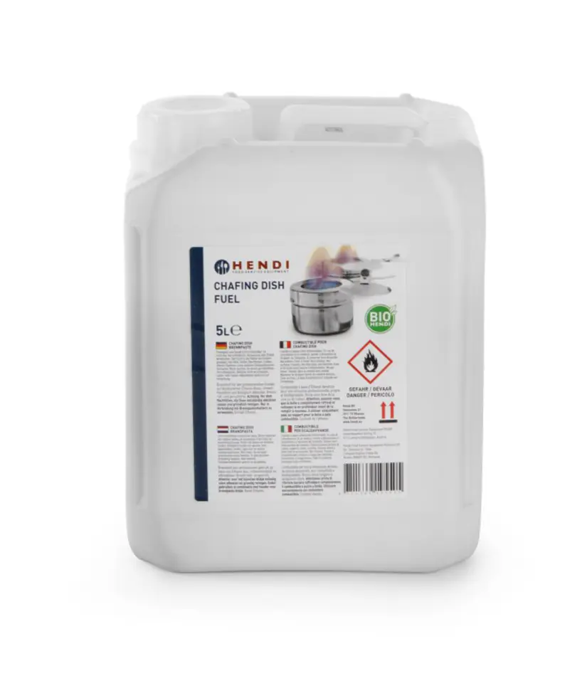 ⁨Paste for food heaters - ethanol 5l - Hendi 195505⁩ at Wasserman.eu