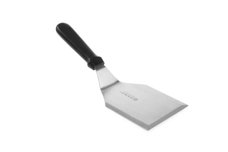 ⁨Angle spatula for hamburger grill 107x305mm - Hendi 855652⁩ at Wasserman.eu