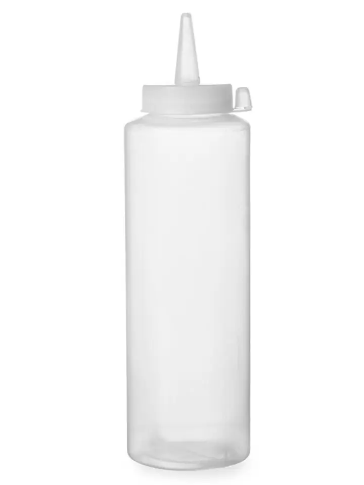 ⁨Dispenser container for cold sauces 0.7l. transparent - Hendi 557921⁩ at Wasserman.eu