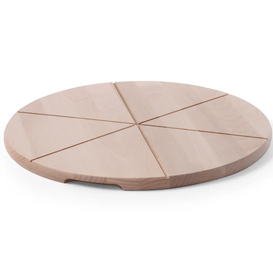 ⁨Wooden pizza cutting board 30cm - Hendi 505540⁩ at Wasserman.eu