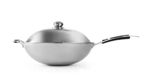 ⁨Induction WOK frying pan for induction wok 36cm - Hendi 239773⁩ at Wasserman.eu