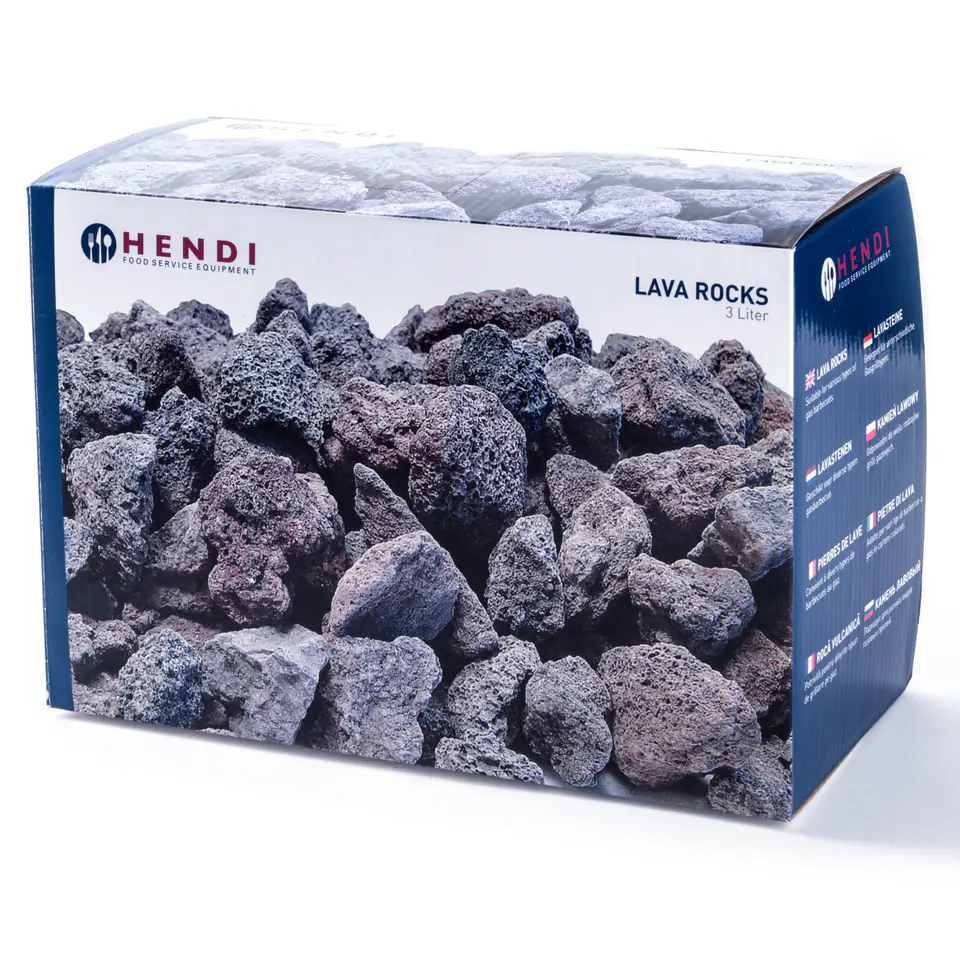 ⁨Lava stone for gas grill 3kg - Hendi 152706⁩ at Wasserman.eu