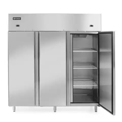 ⁨Cooling and freezing cabinet Fridge-freezer Profi Line 3-door 890 + 420L - Hendi 233153⁩ at Wasserman.eu