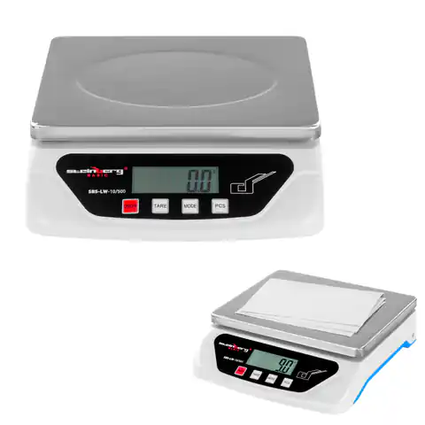 ⁨Postal scale for parcels and letters SBS-LW-10/500 up to 10kg / 0.5g⁩ at Wasserman.eu