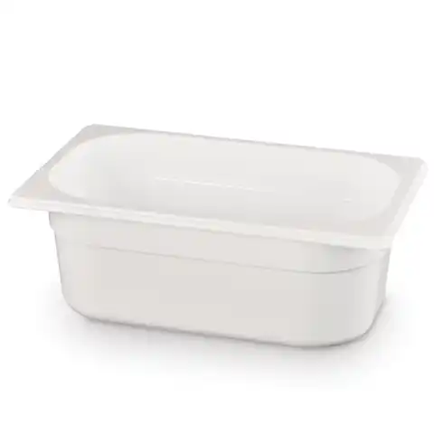 ⁨100 mm polycarbonate GN 1/4 container - Hendi 862674⁩ at Wasserman.eu