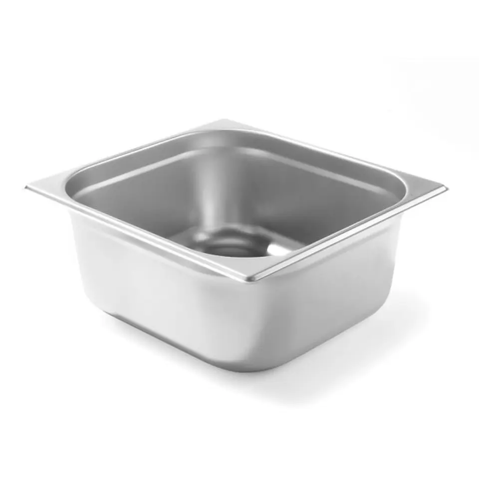 ⁨Container GN 2/3 height 150 mm stainless steel - Hendi 800249⁩ at Wasserman.eu